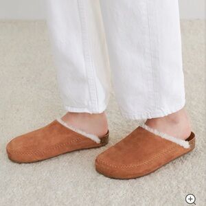 Shearling-Lined Moc Clog Jenni kayne